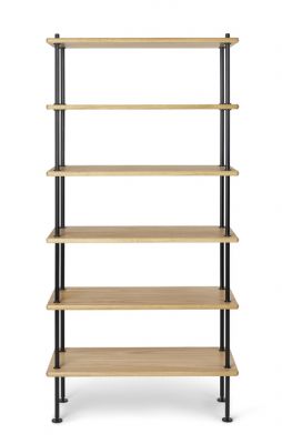 BM0253 Bücherregal aus Eiche von Borge Mogensen für Carl Hansen & Søn.